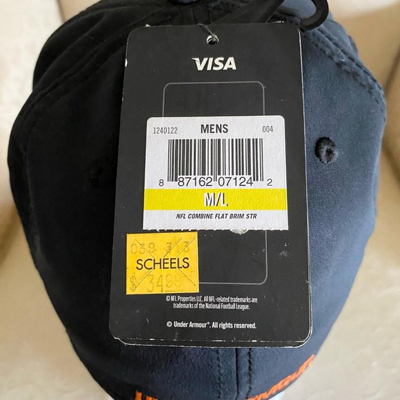 New With Tag Under Armour NFL Combine Authentic Shatter Flex Hat - Picture 9 of 12